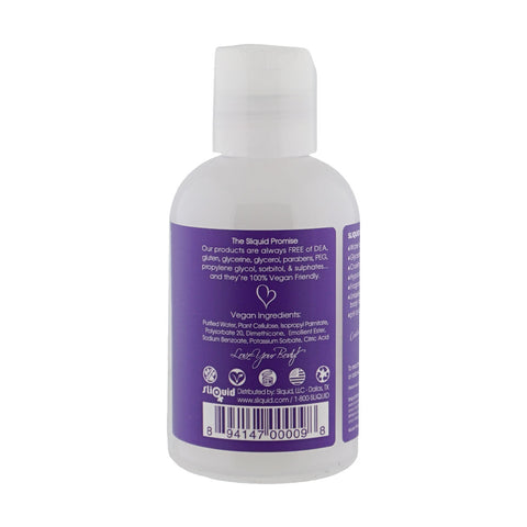 Sliquid Naturals Silk Hybrid Lubricant (125ml) – Vegan Friendly Long-Lasting Personal Lubricant Hybrid Lube