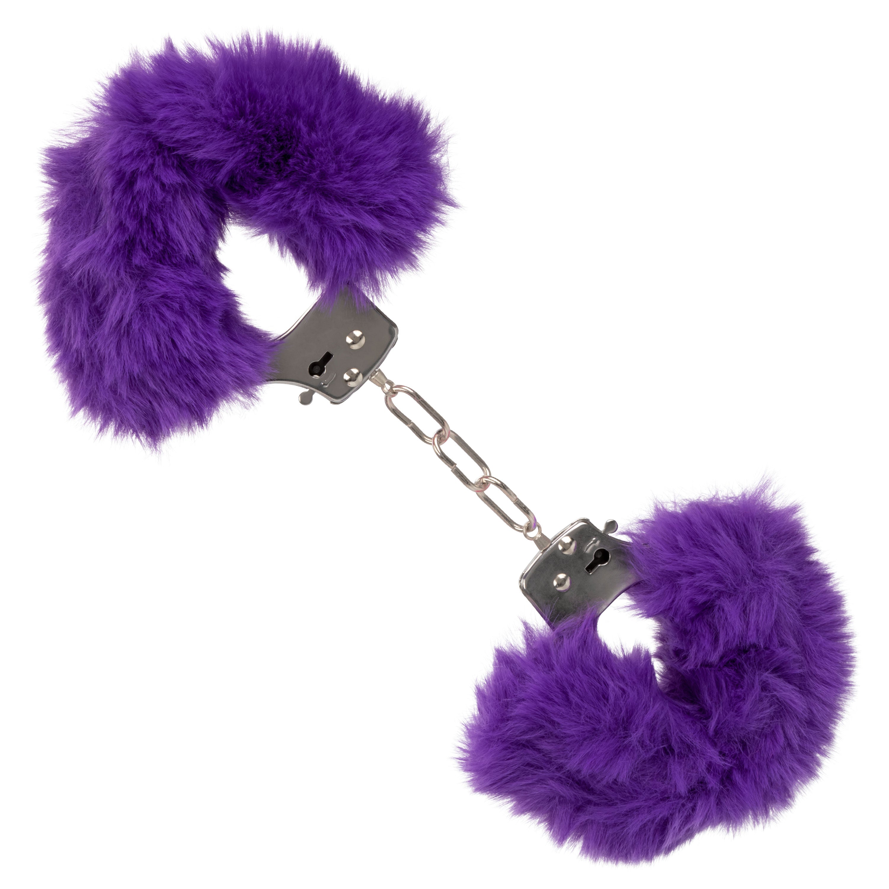 Ultra Fluffy Purple Furry Handcuffs For Couples Play > Bondage Gear > Handcuffs