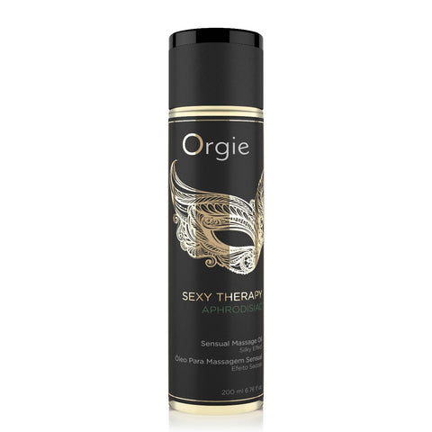 Orgie Sexy Therapy Sensual Massage Oil – Hybrid Mineral Oil with Sweet Almond and Grapeseed Oils Massage Oil > Essentials > Massage Oil