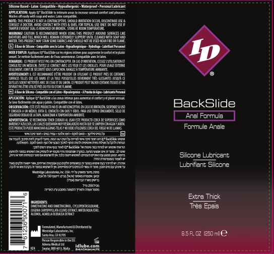 ID Backslide Silicone Lubricant 8.5 Oz – Body-Safe Anal Lubricant > Lube > Anal