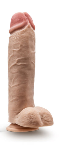 Dr. Skin - Mr. Mister - 10.5 Inch Dildo With Balls - Beige Dongs Realistic