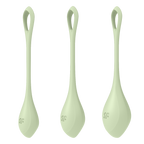 Satisfyer Yoni Power Balls 2 – Body-Safe Silicone 3 Sizes Pelvic Floor Exerciser Set > Sex Toys For Ladies > Kegel Exercise