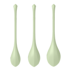 Satisfyer Yoni Power Balls 2 – Body-Safe Silicone 3 Sizes Pelvic Floor Exerciser Set > Sex Toys For Ladies > Kegel Exercise