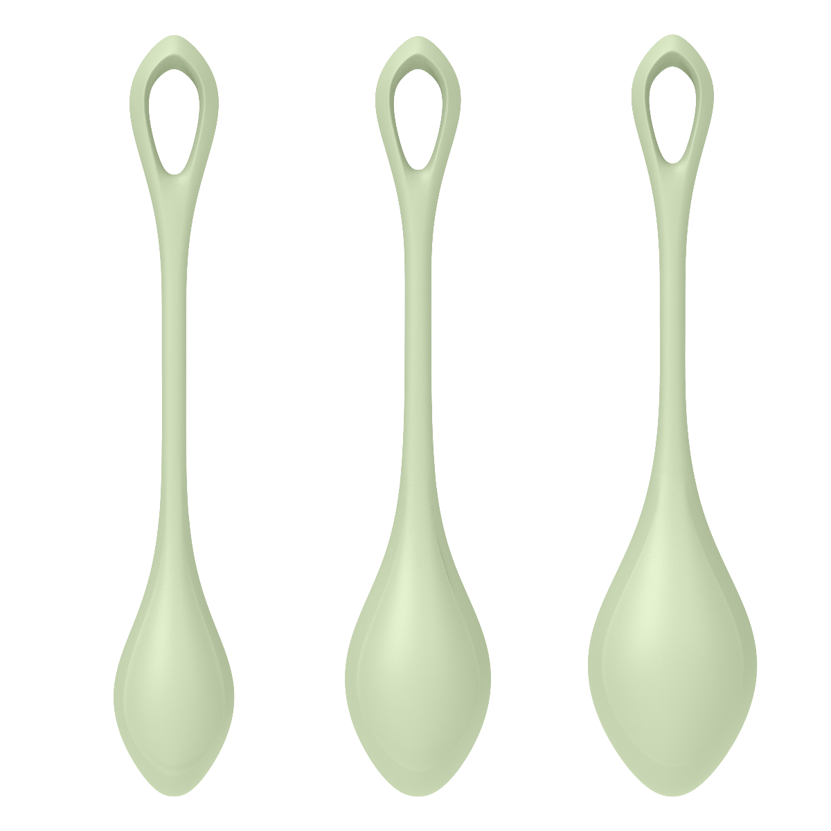 Satisfyer Yoni Power Balls 2 – Body-Safe Silicone 3 Sizes Pelvic Floor Exerciser Set > Sex Toys For Ladies > Kegel Exercise