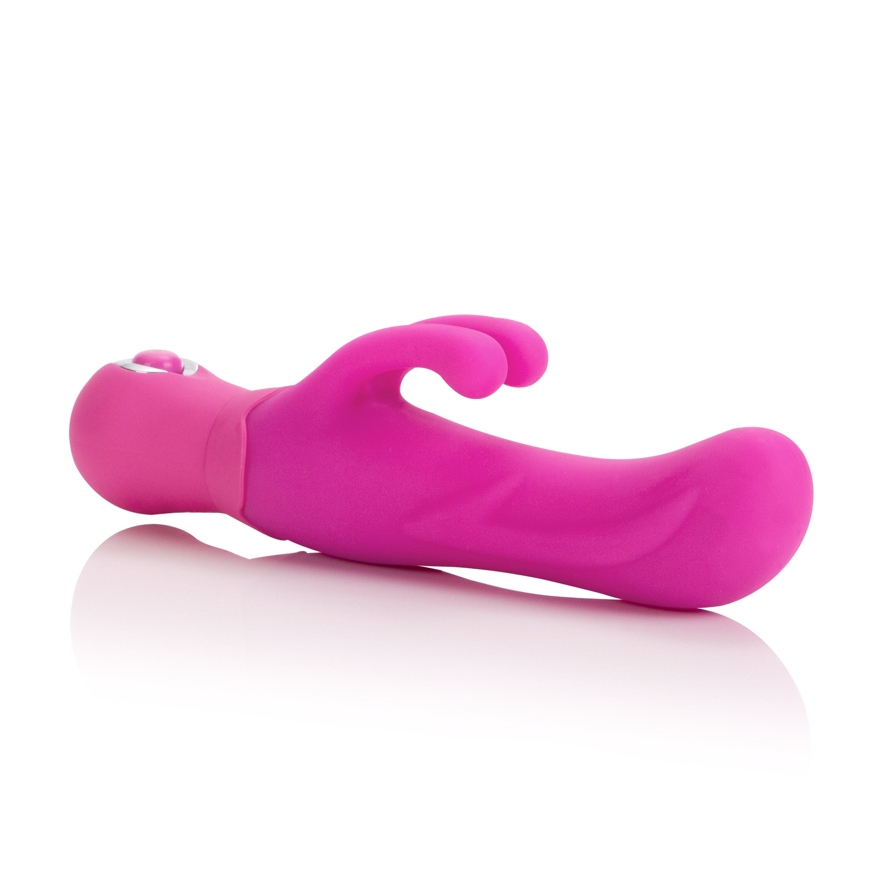 Posh Silicone Thumper Dual Massager – Rechargeable Silicone, 3 Speeds Massager Pink > Vibrators > Ladies > Rabbit