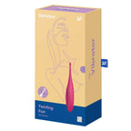 Satisfyer Twirling Fun Tip Vibrator – Waterproof Silicone with 12 Settings > Vibrators > Ladies > Clitoral Vibrators and Stimulators