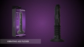 Anal Fantasy Elite Vibrating Ass Fucker – 30.5 cm Vibrating Anal Vibrator