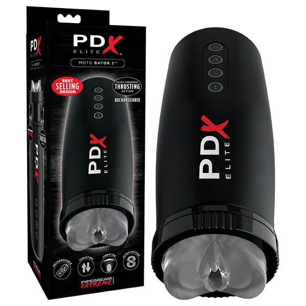 Pipedream Extreme Toyz Elite Motobator 2 – Powered Masturbator Device > Sex Toys For Men > Masturbators > Vibrating
