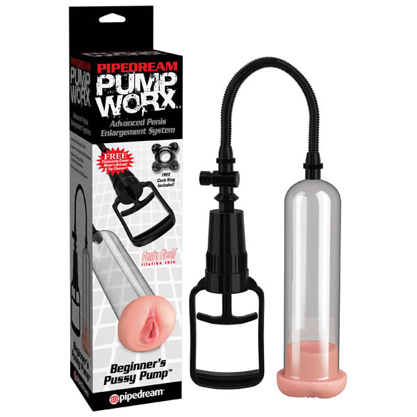 Pump Worx Beginner Pussy Pump with Vagina Sleeve – Penis Pump > Pumps > Penis Pumps Main image