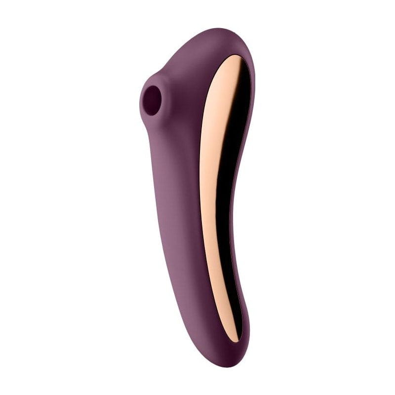 Satisfyer Dual Kiss – Dual Stimulation Rechargeable Silicone Pleasure Device > Sex Toys For Ladies > Air Pulsation Main image