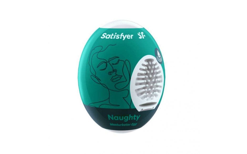 Satisfyer Masturbator Egg Naughty Compact Textured Masturbator Device > Sex Toys For Men > Masturbators Cup Main image