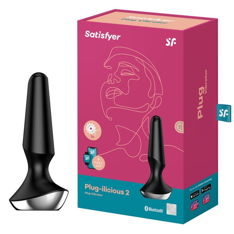 Satisfyer Plug-Ilicious 2 Ergonomic Anal Vibrator Secondary image