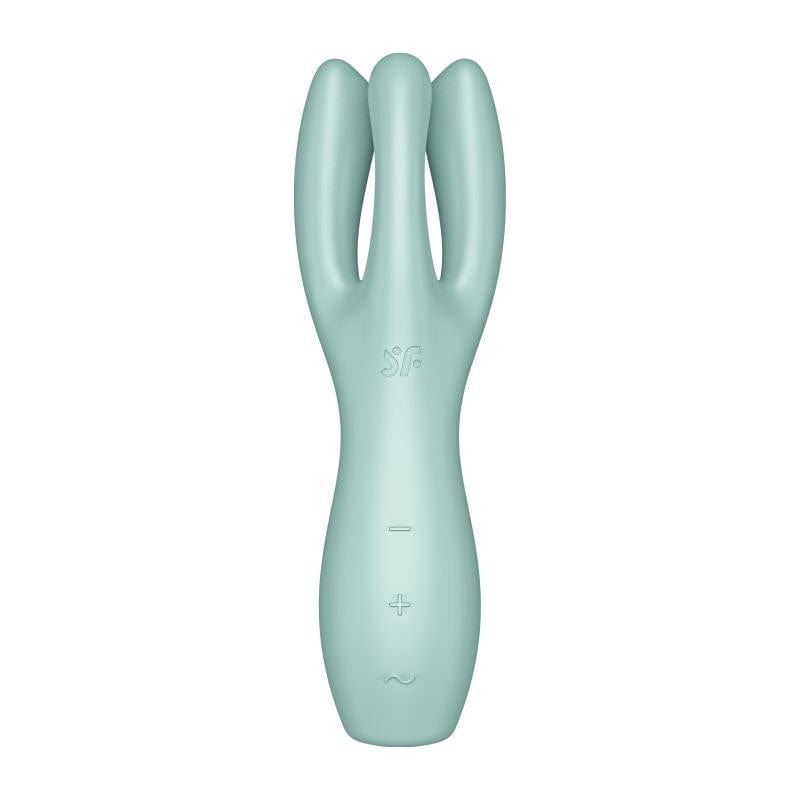 Satisfyer Threesome 3 Lay-On Vibrator – Waterproof External Silicone Vibrator Secondary image