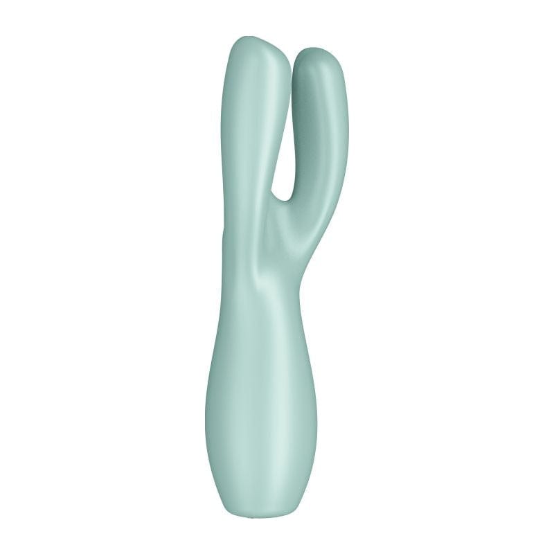 Satisfyer Threesome 3 Lay-On Vibrator – Waterproof External Silicone Vibrator Secondary image