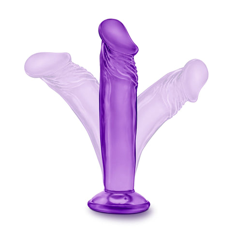 B Yours Sweet N Small 6in Purple Realistic Dildo DONGS