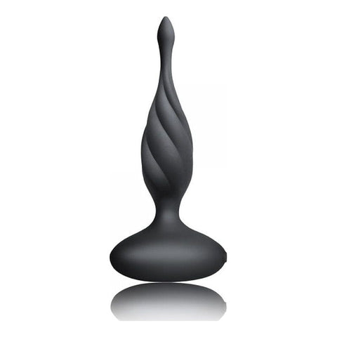 Petite Sensation Discover Butt Plug w Remote Black Black Butt Plugs