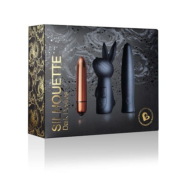 Silhouette - Dark Desires Beginner Vibrator Set - Black Couples Toys