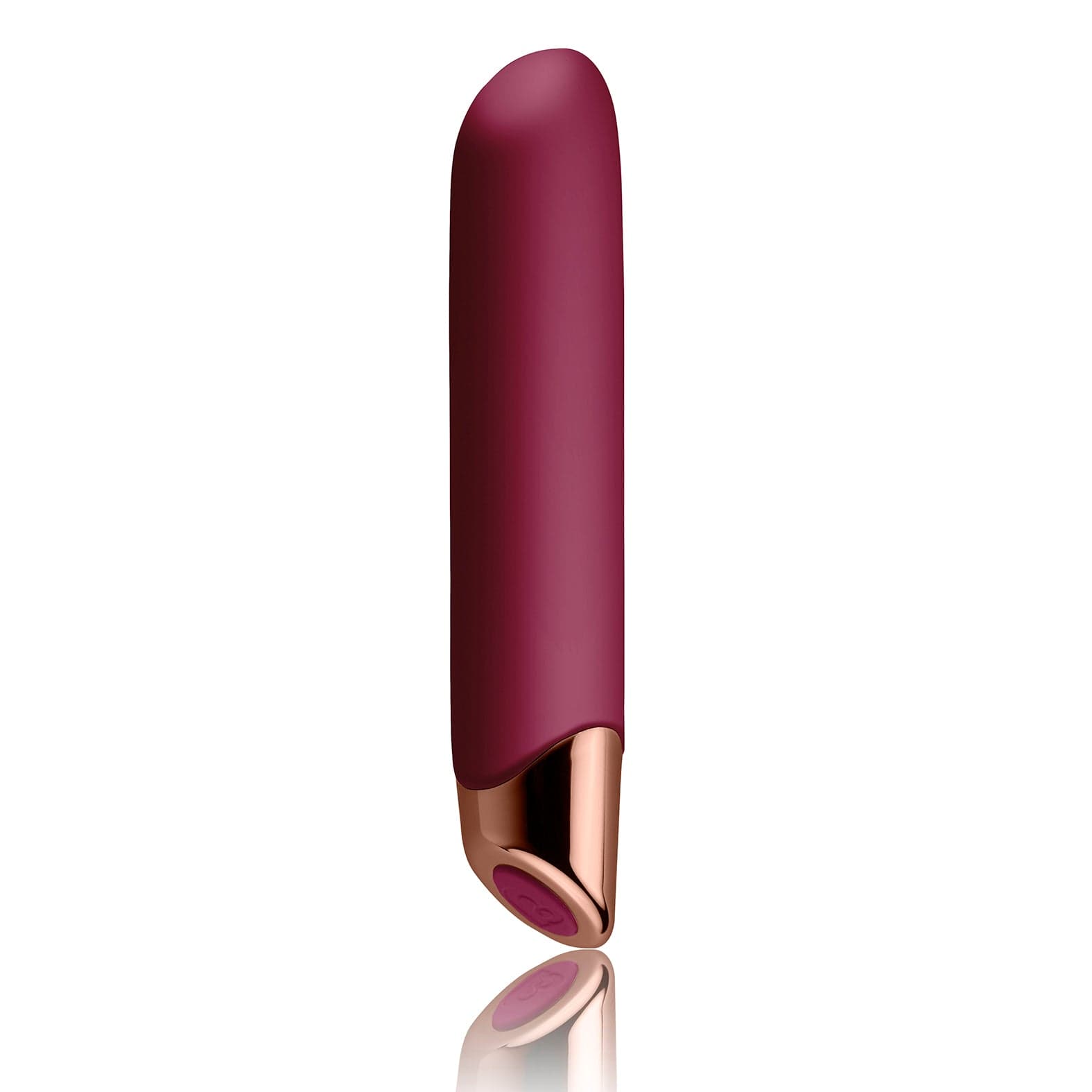 Chaiamo Rechargeable Burgundy Sensory Vibrator for Pleasure BULLETS