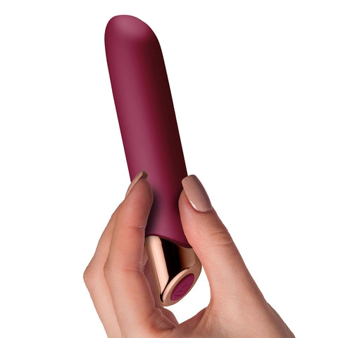 Chaiamo Rechargeable Burgundy Sensory Vibrator for Pleasure BULLETS