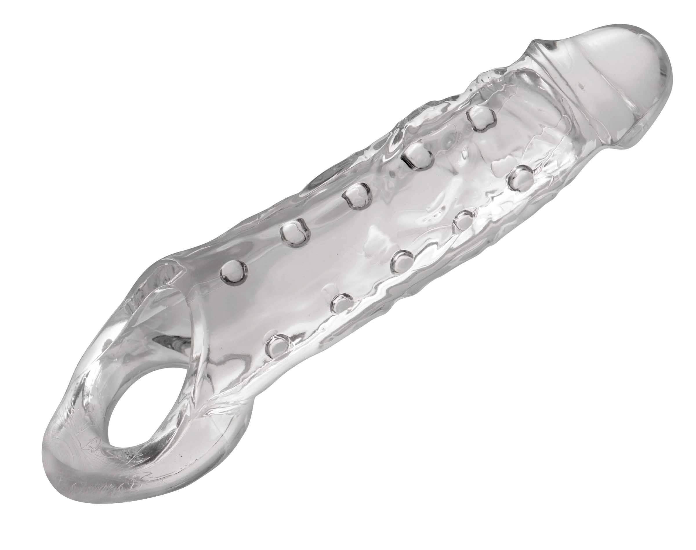 Clearly Ample Penis Enhancer Sheath for Instant Enlargement SLEEVES